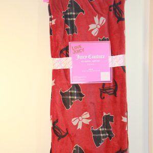 Premium Juicy Couture Leopard Soft Throw